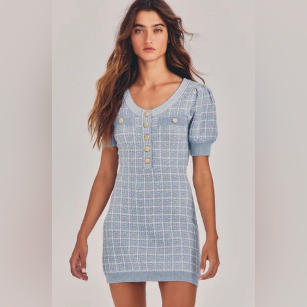 NWT LOVESHACKFANCY SAILOR MINI DRESS IN SIZE: XL